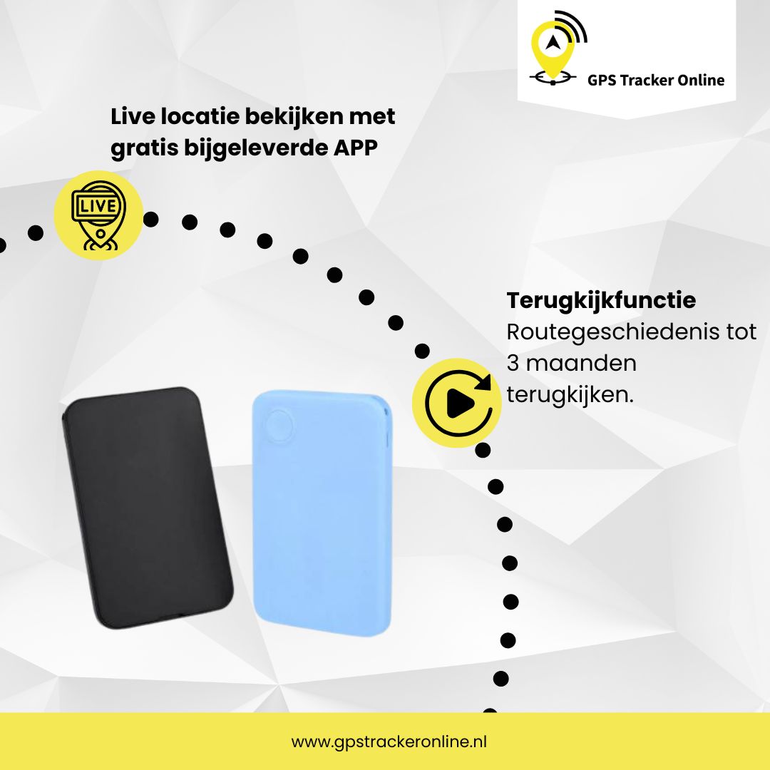 GPS Tracker Ketting Kaart