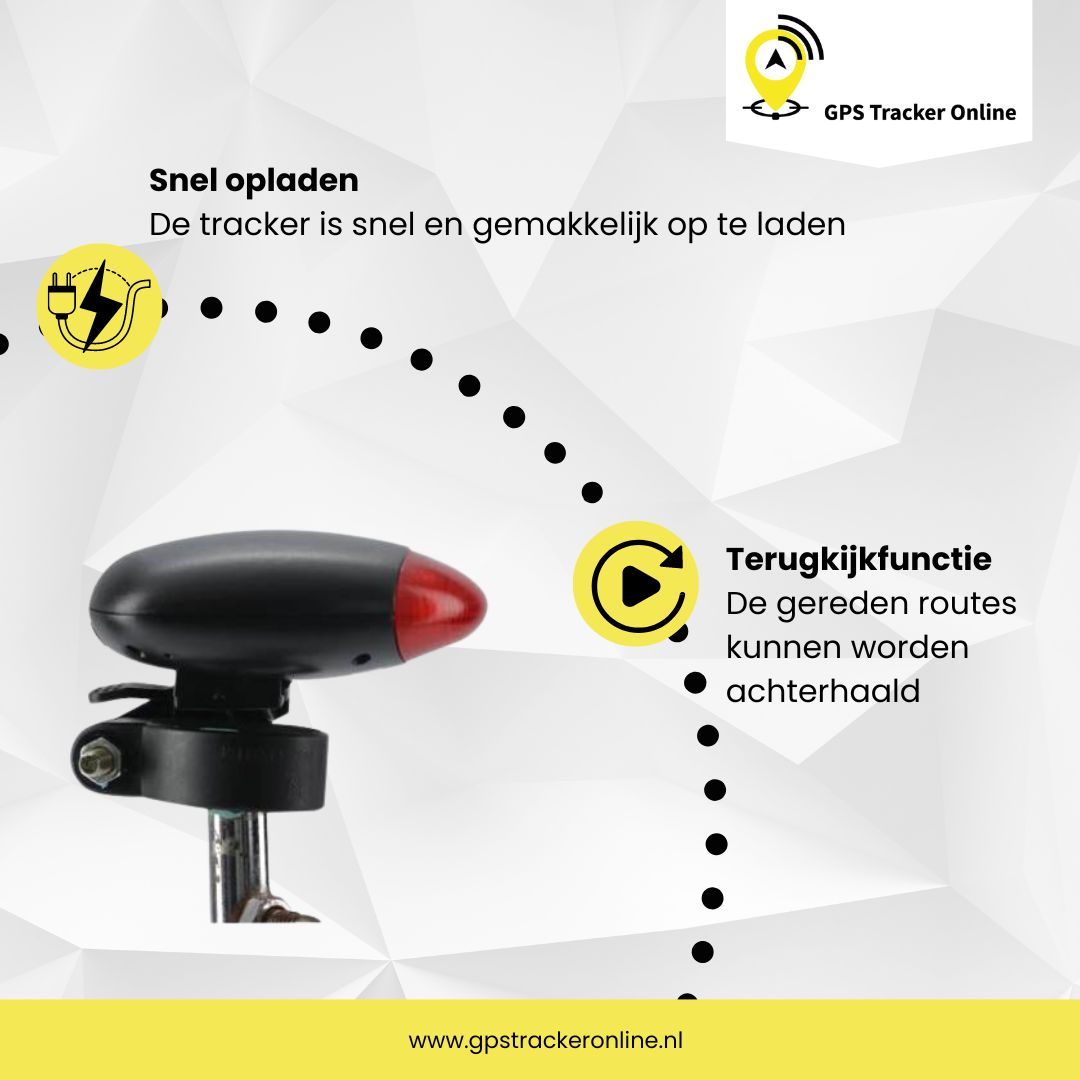 Gps Tracker Fiets Licht